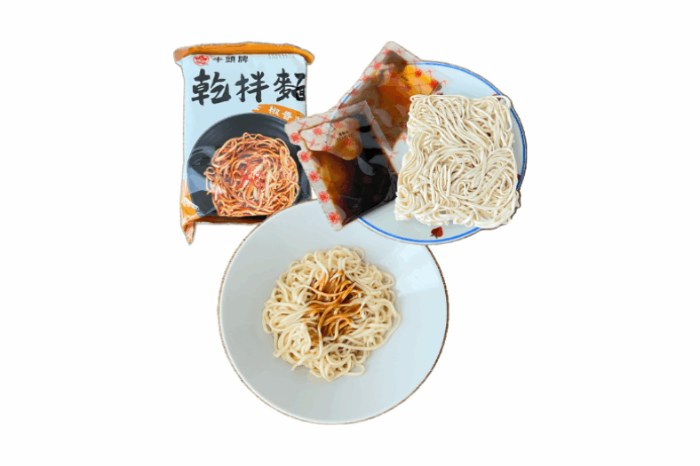 牛頭牌椒麻拌麵 (純素)｜平價界的麻香代表選手~